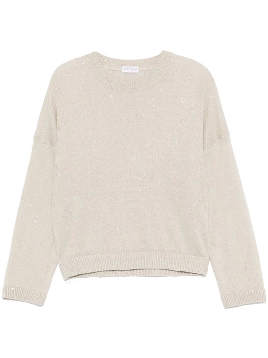 Sequin-Embellished Top