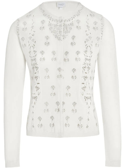 Embroidered Cashmere Jumper