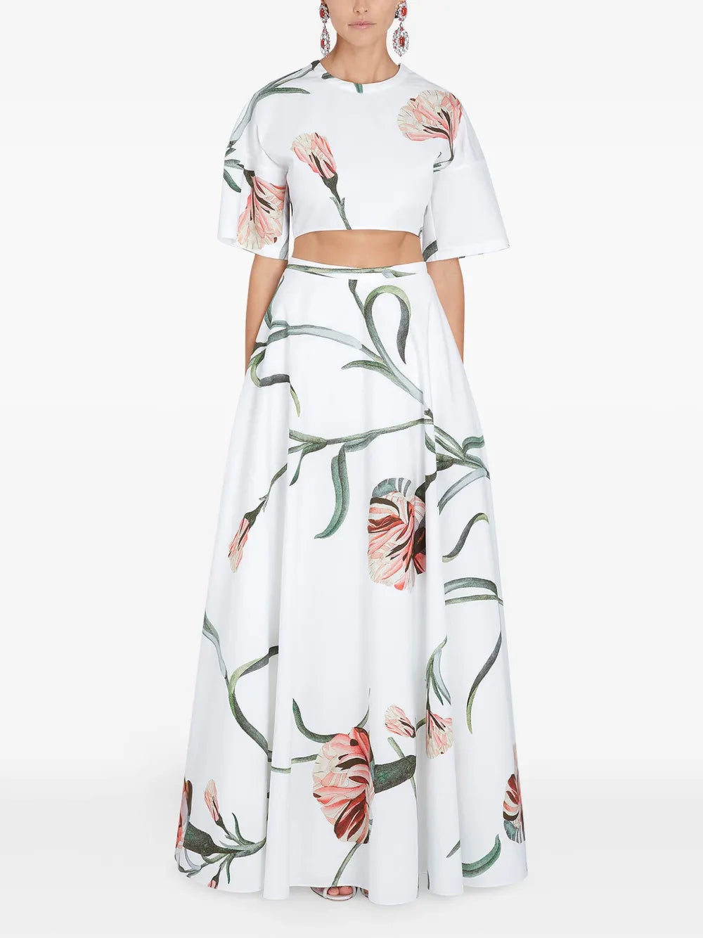 Cotton Maxi Skirt
