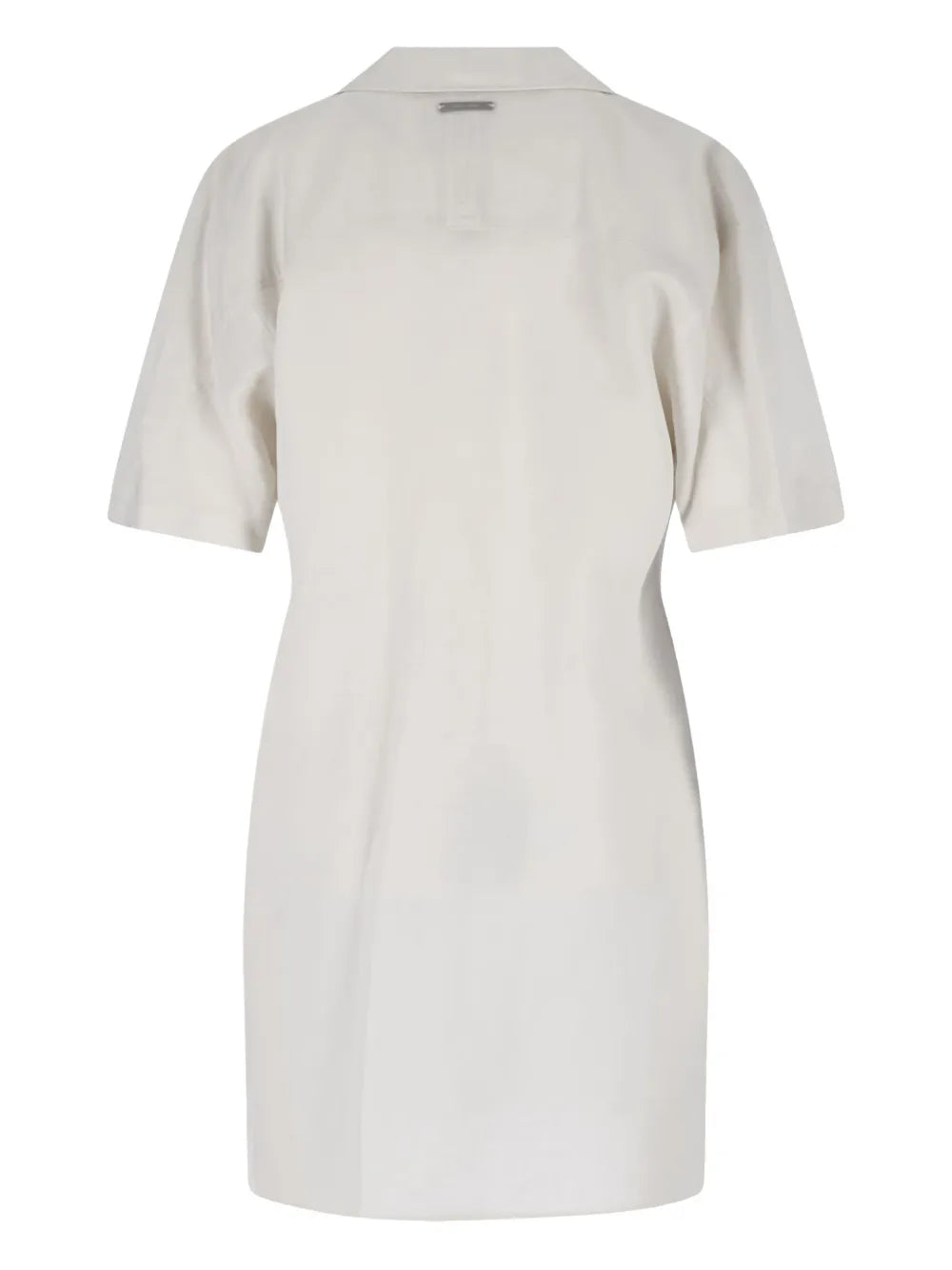 Logo-Plaque Mini Dress