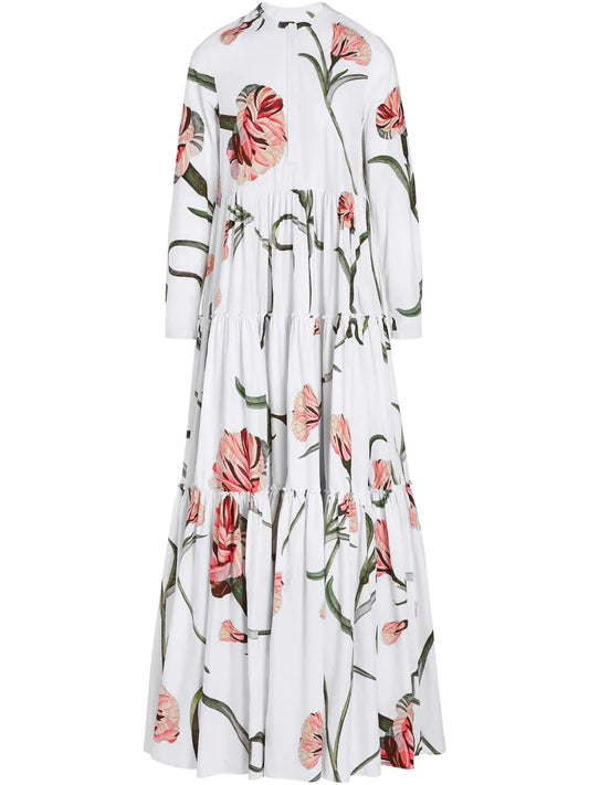 Printed Gown
