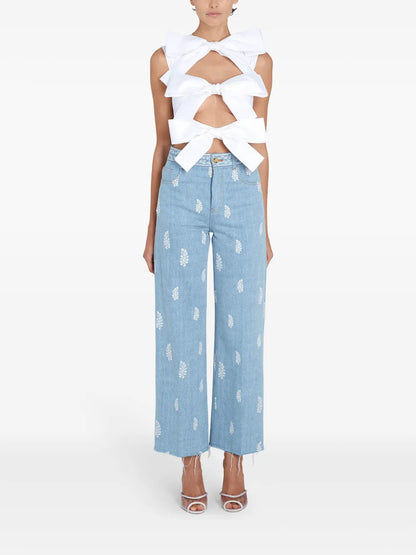 Bow-Detail Top