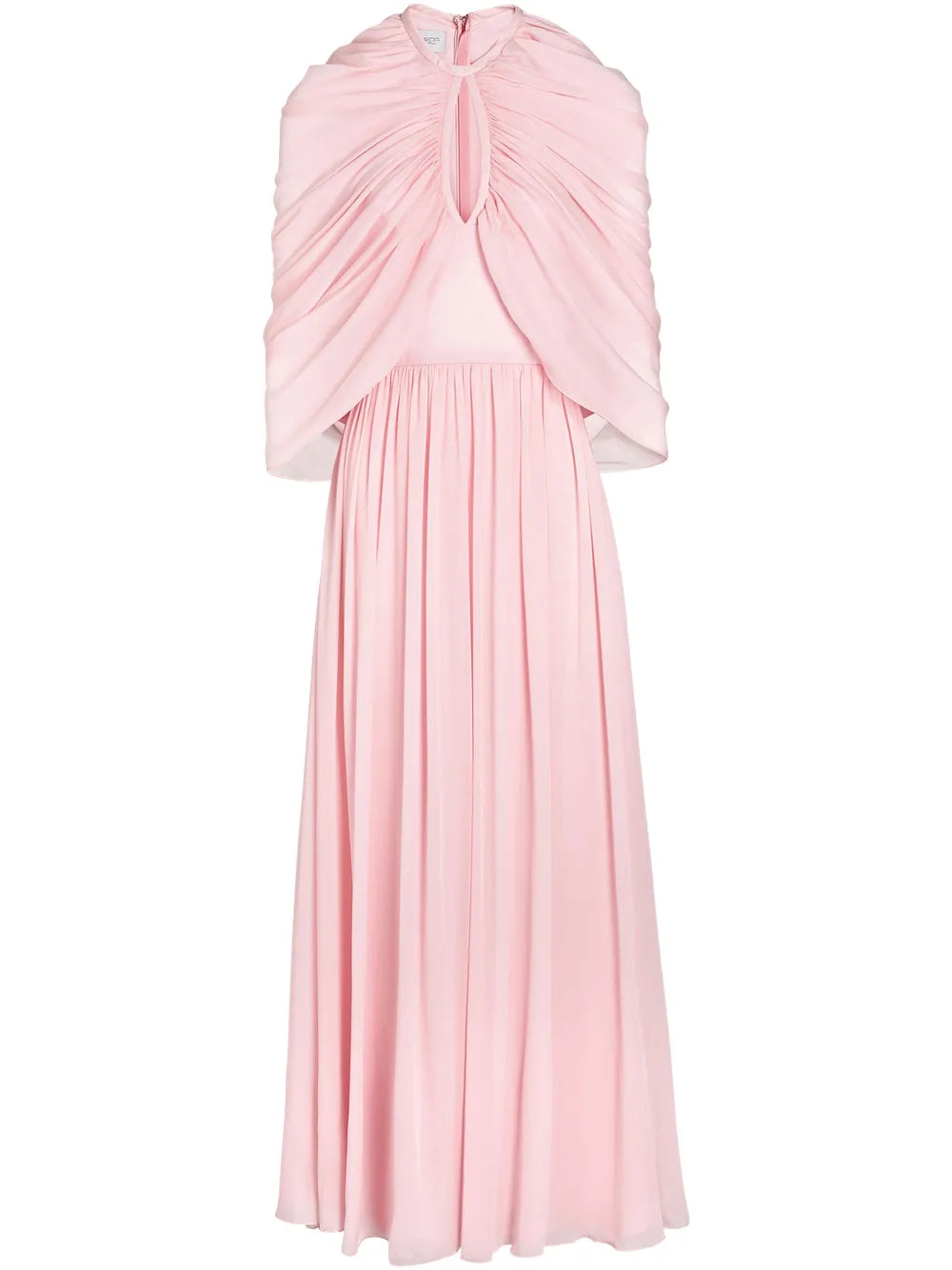 Cape-Style Gown