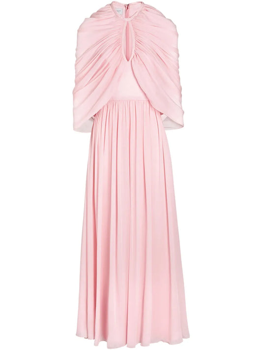 Cape-Style Gown