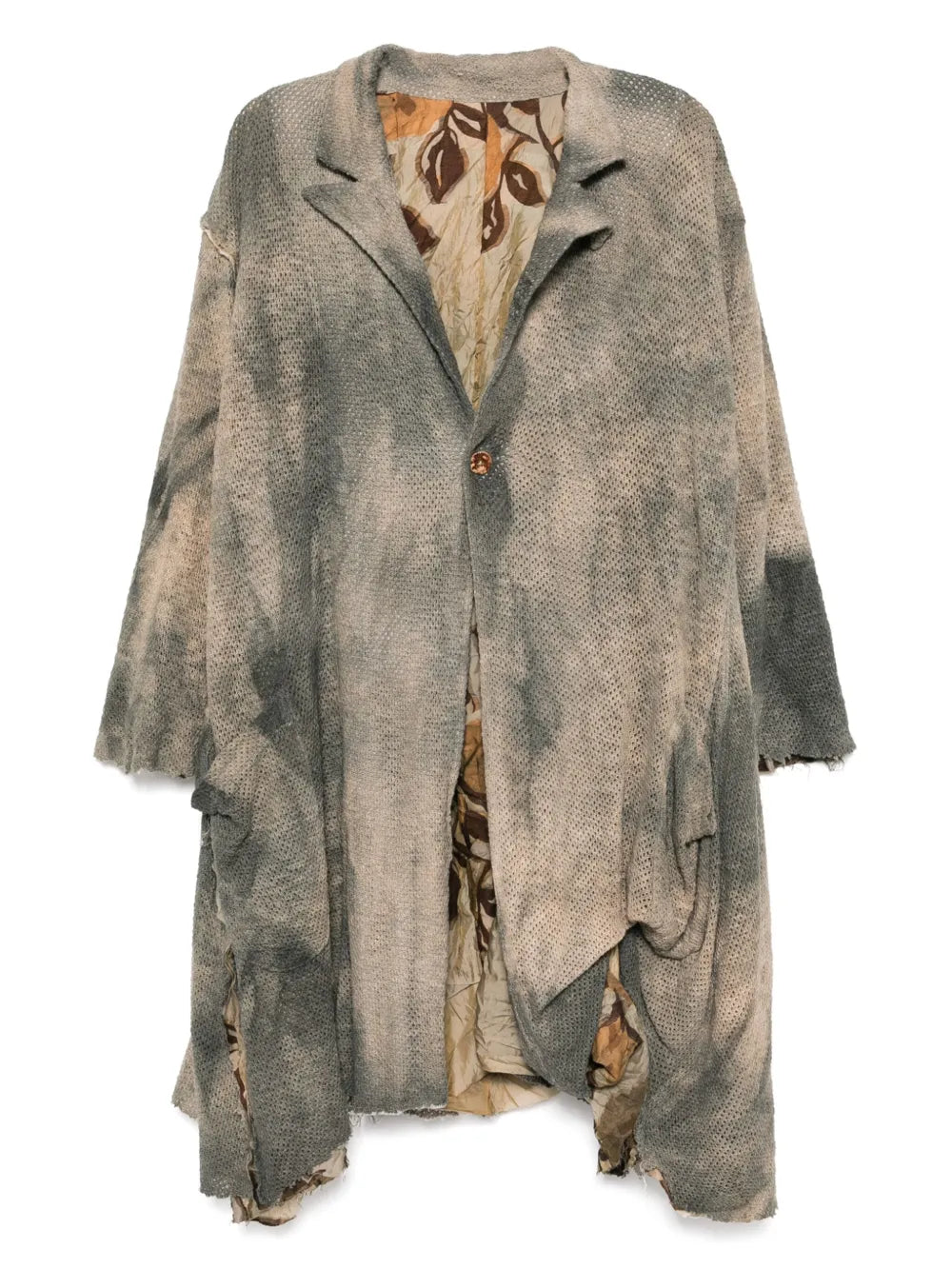Dyed Mesh Coat