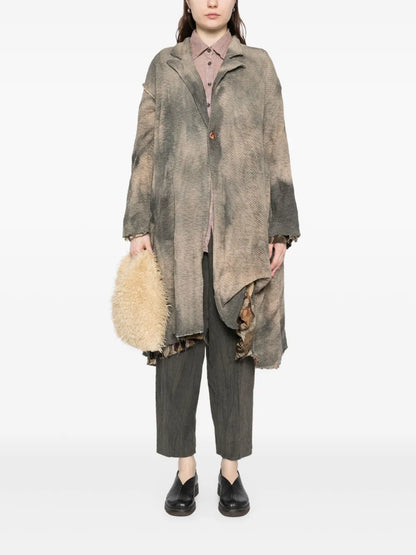 Dyed Mesh Coat