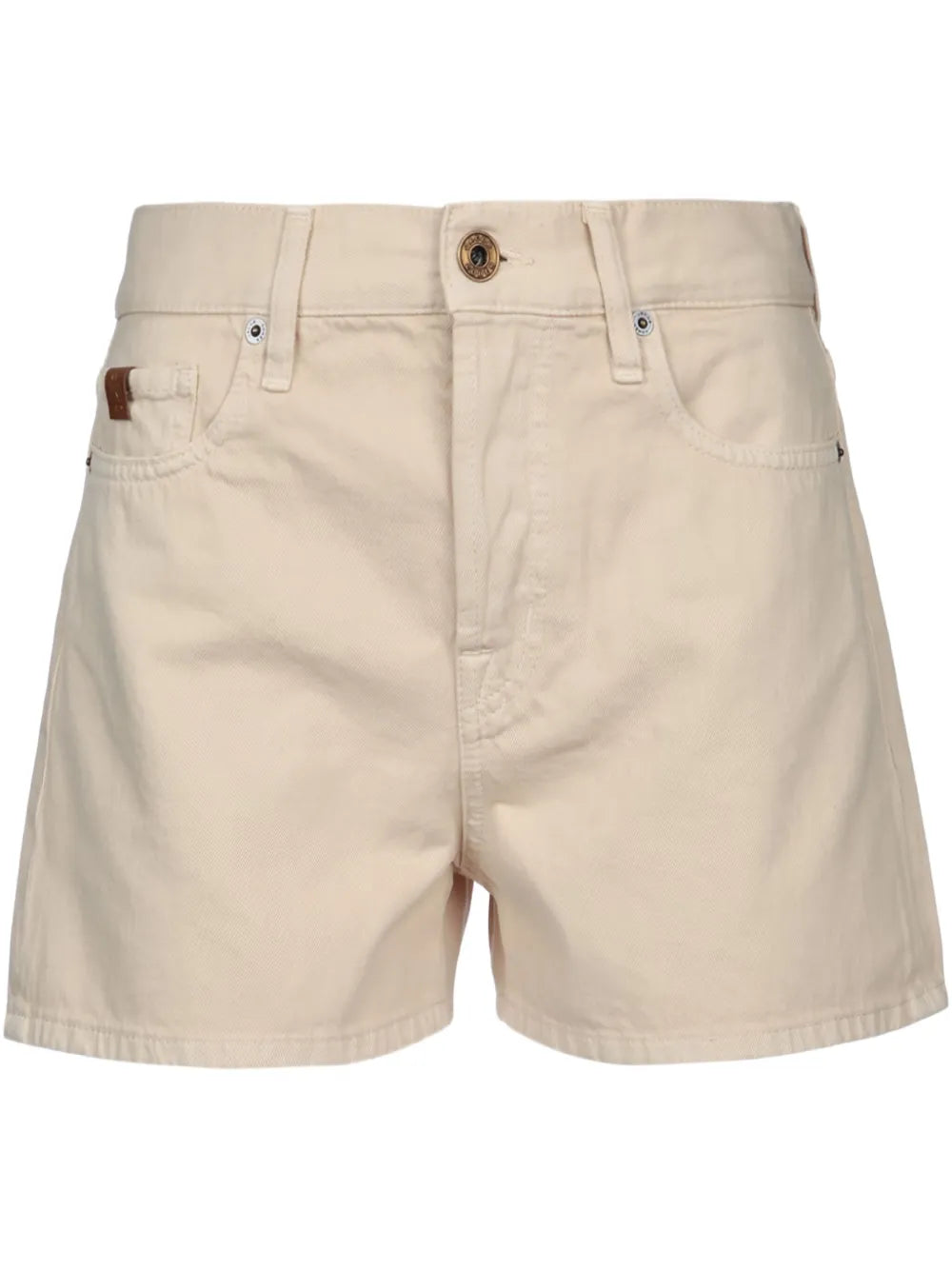 High-Waisted Denim Shorts