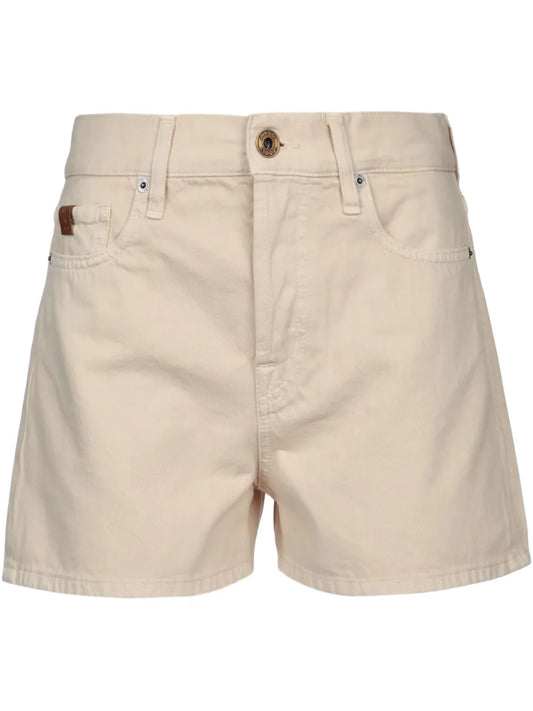 High-Waisted Denim Shorts