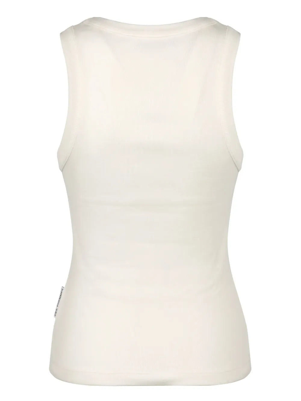 Embroidered-Motif Tank Top