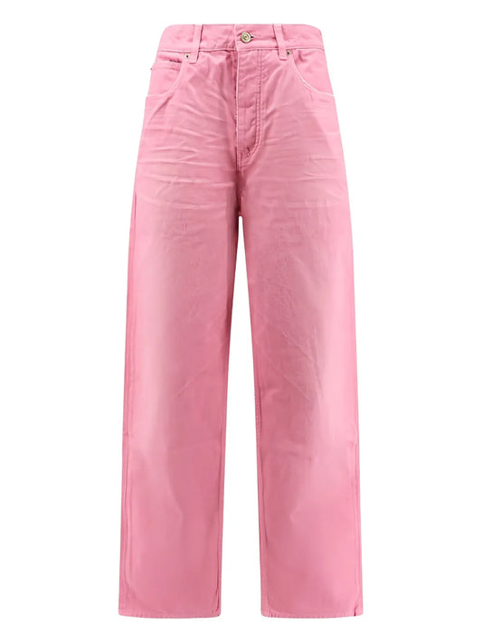 Relaxed-Fit Wide-Leg Jeans