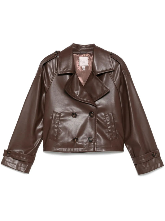Faux-Leather Jacket