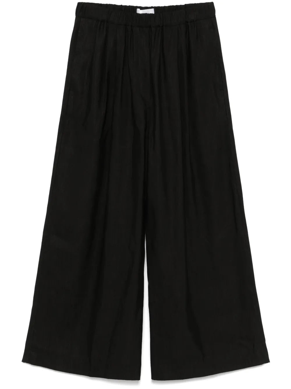 Pima Wide-Leg Trousers