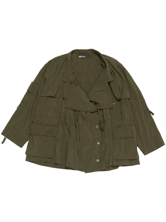 Fluid Double-Breasted Jacket