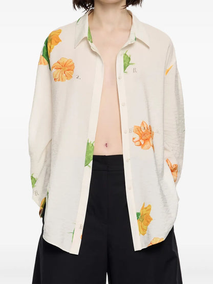 Cactus-Print Shirt