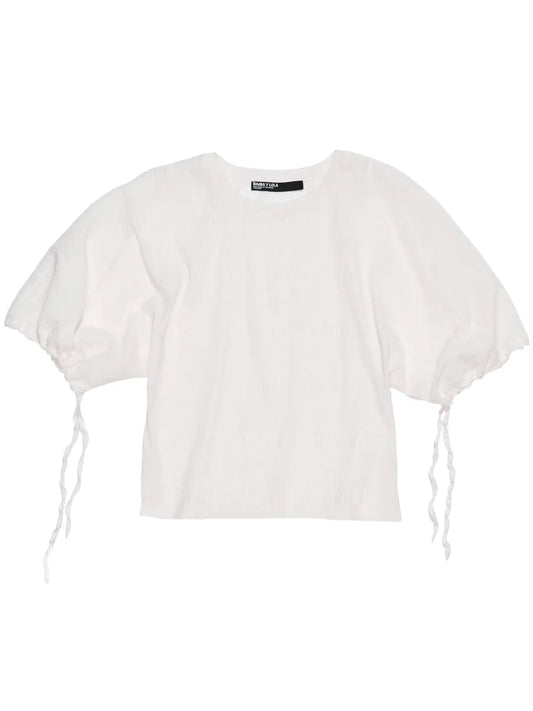 Patterned-Jacquard T-Shirt