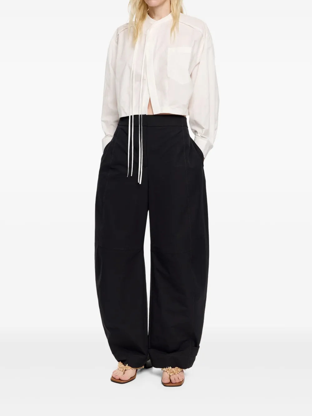Technical Tapered Trousers