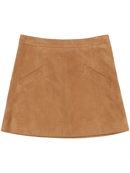Leather Mini Skirt