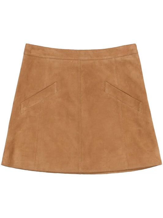 Leather Mini Skirt