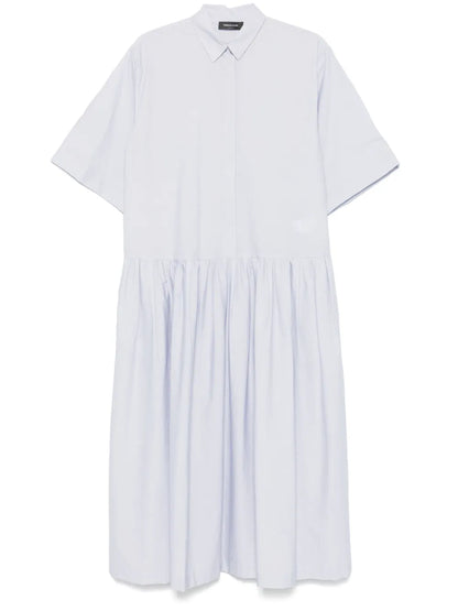 Poplin Midi Dress