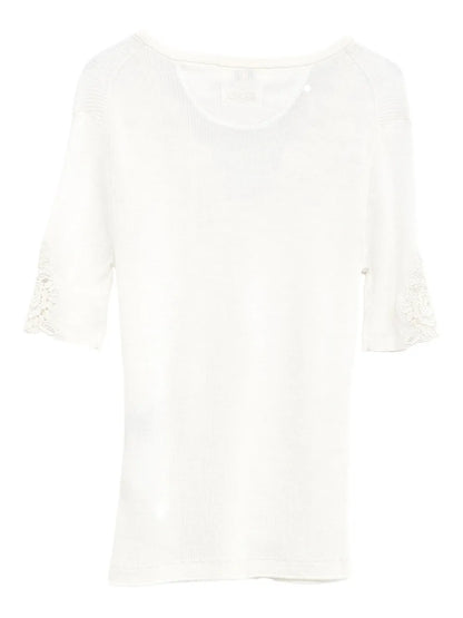 Floral-Lace T-Shirt