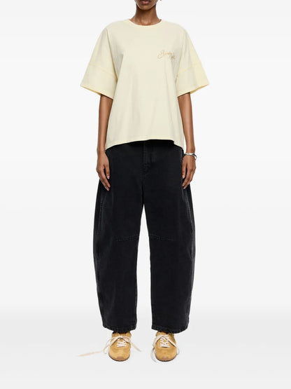 Cotton Tapered Trousers