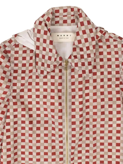 Checked Raincoat
