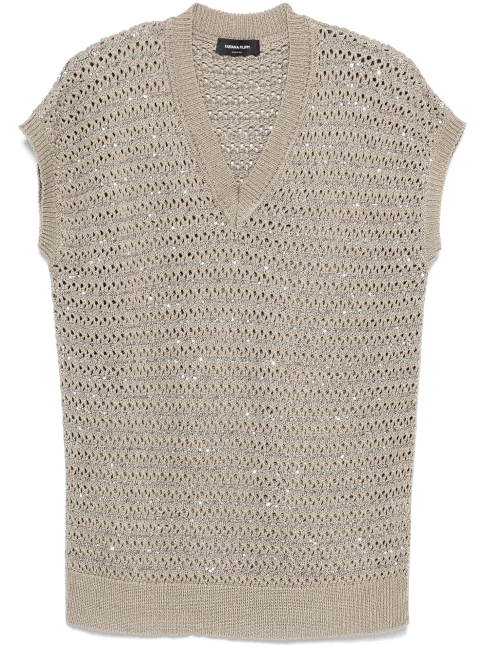 Sequinned Vest