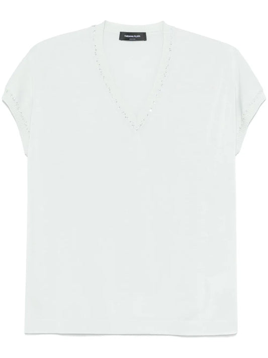 Sequin-Embellished Vest