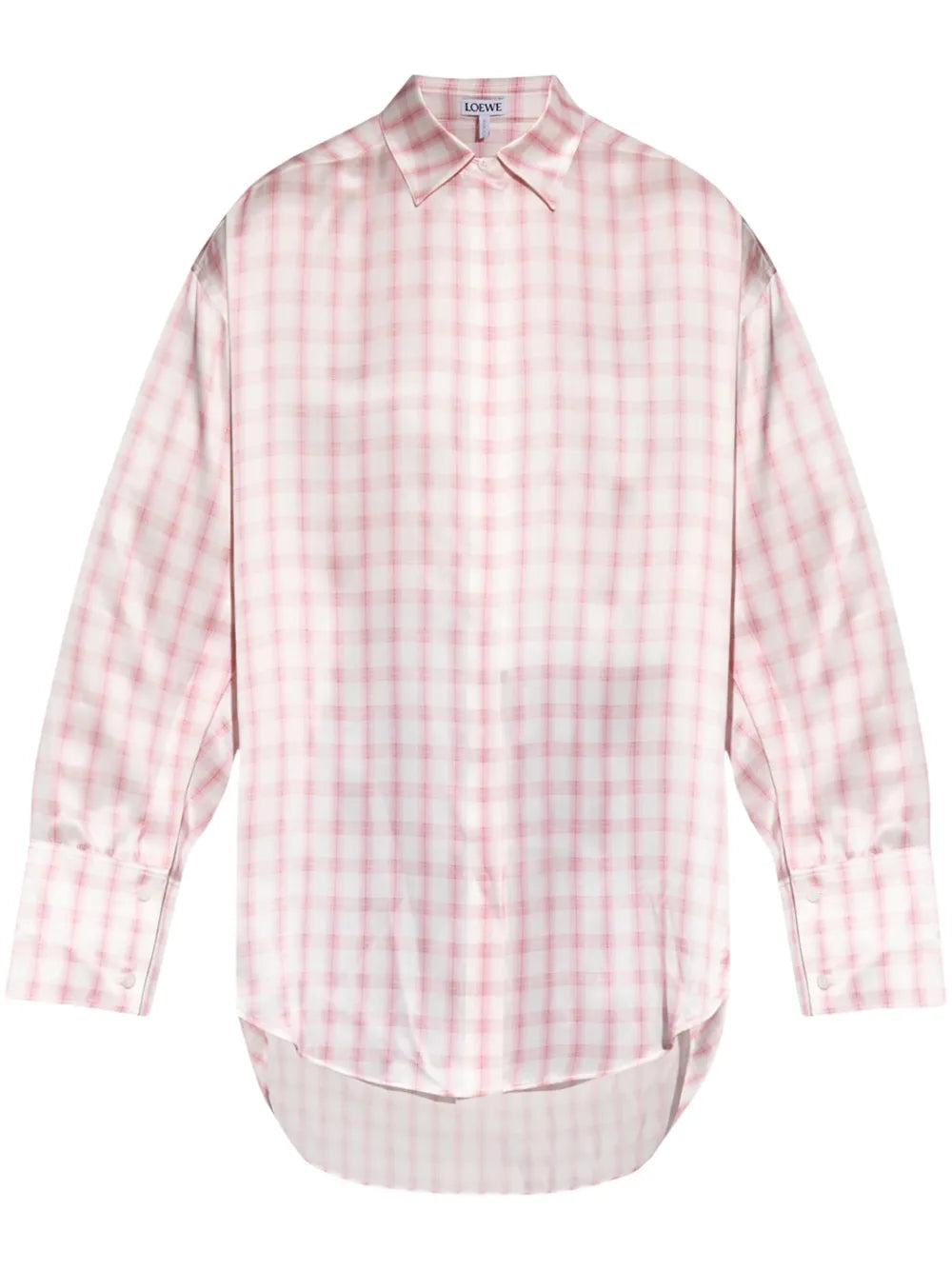 Checked Silk Shirt