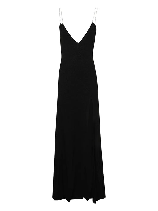 Chain-Straps Maxi Dress