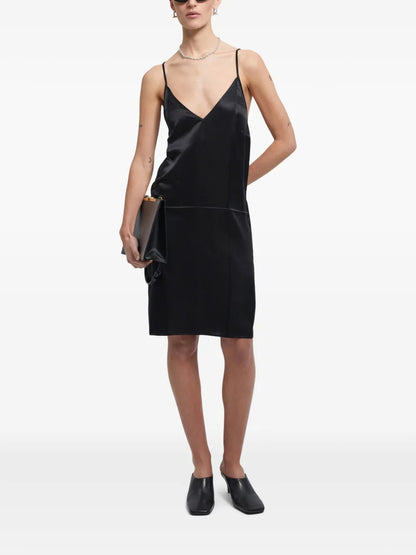 Satin Midi Dress