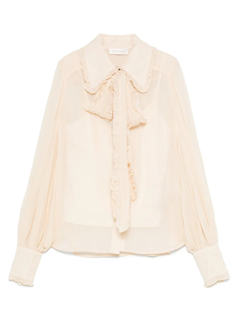 Georgette Bow Shirt