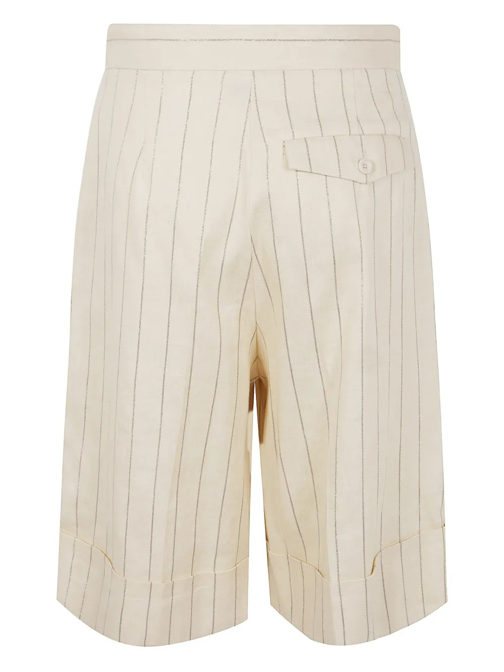 Linen-Cotton Shorts