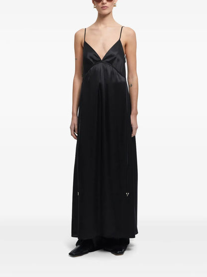 Satin Maxi Dress