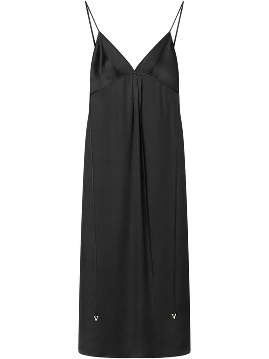 Satin Maxi Dress