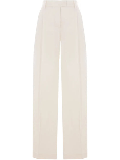 Monili-Chain Wide-Leg Trousers