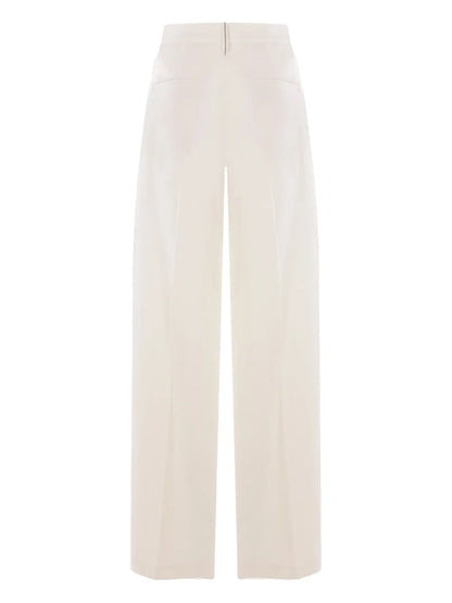 Monili-Chain Wide-Leg Trousers