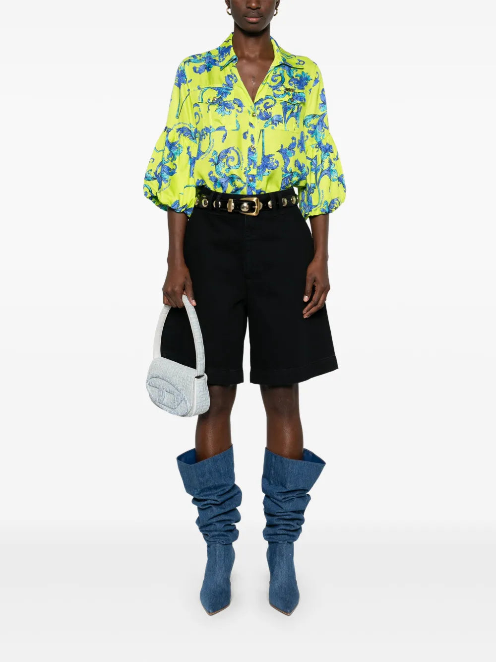 Barroco-Print Shirt