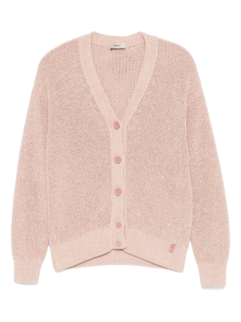 Sequin-Embellished Cardigan