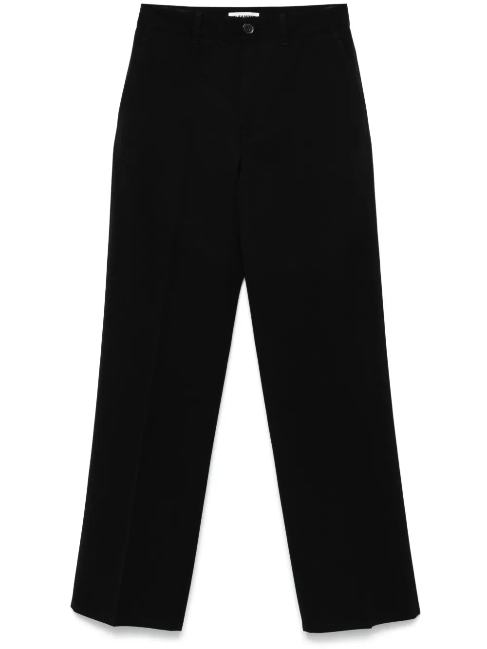 Virgin-Wool Gabardine Trousers