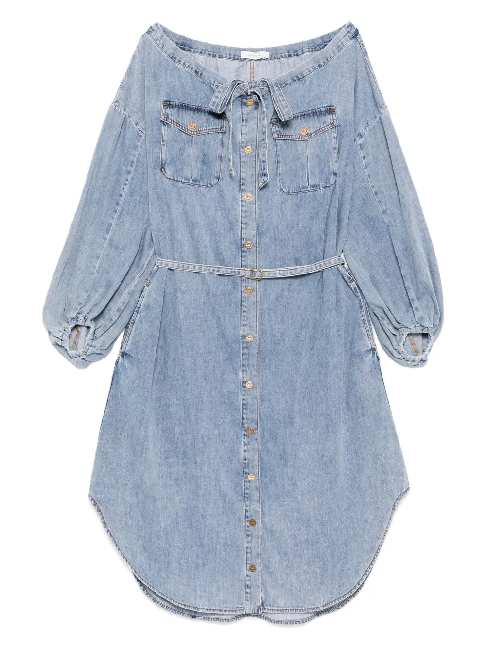 Denim Midi Tunic