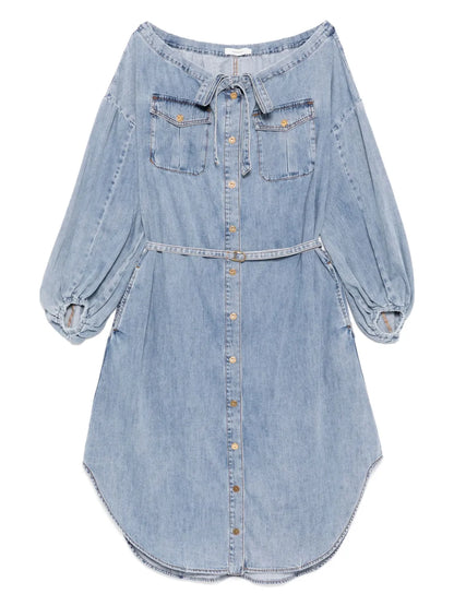 Denim Midi Tunic