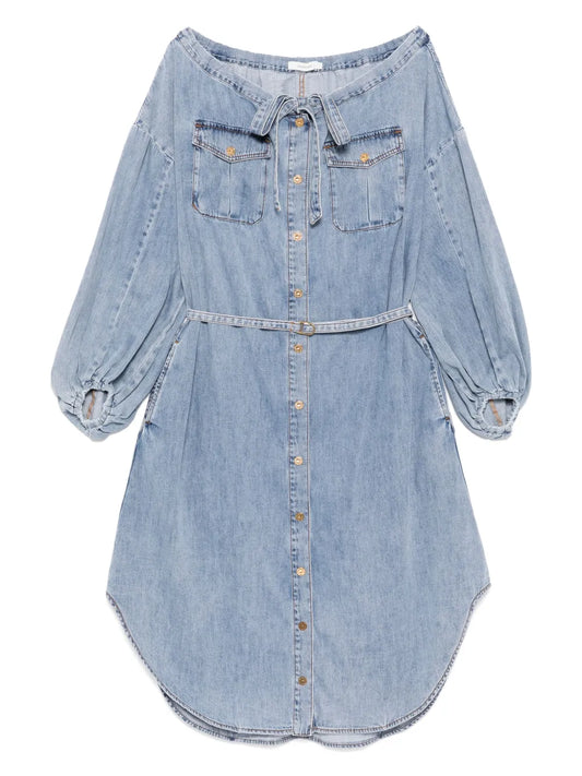 Denim Midi Tunic