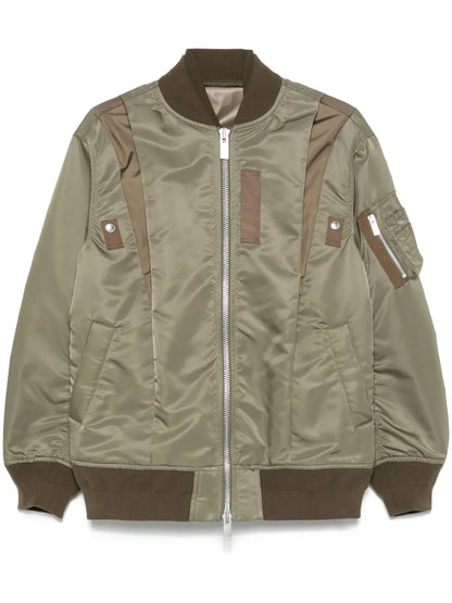 Twill Bomber Jacket
