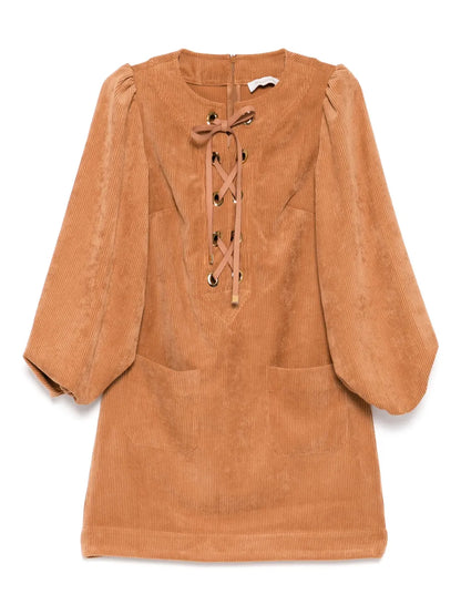 Illuminate Cord Dress