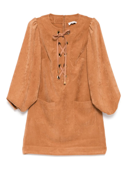 Illuminate Cord Dress