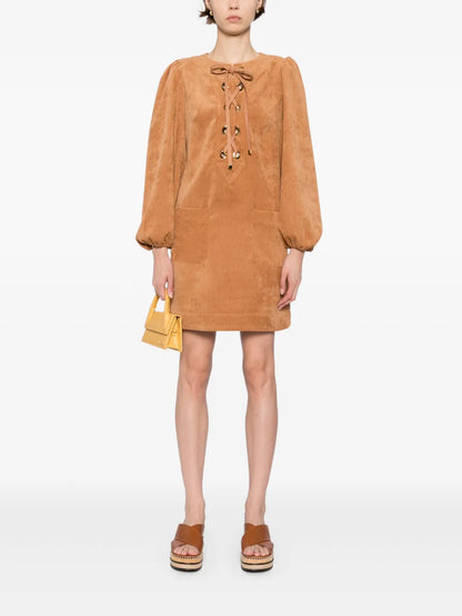 Illuminate Cord Dress