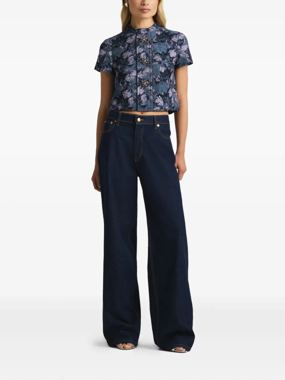 High-Rise Wide-Leg Jeans