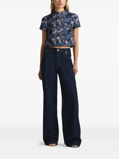 High-Rise Wide-Leg Jeans
