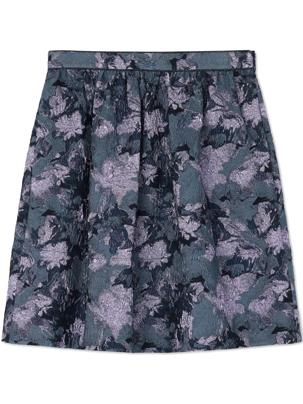 Floral-Print Skirt
